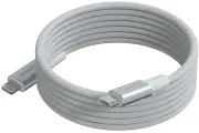 Магнитный кабель Magssory Link L USB-C - Lightning MFI, 1.2 м (white CBL003)
