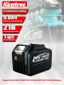 Литиевая батарея KINGTREE, 21В, 9Ач, для электроинструментов, слайдер