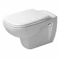 Duravit d-code унитаз подвесной, с вертикальным смывом объем: 4,5 л, 355x545мм, цвет: белый (спеццена) 25350900002