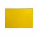 Доска разделочная MGprof, 60х40 см, двухсторонняя, пластик/полипропилен, цвет желтый
