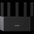 Tenda Сетевое оборудование TX12L PRO Wi-Fi маршрутизатор двухдиапазонный стандарта AX3000, 5 внешних антенн 6dBi, 1-port 10 100 1000Mbps WAN,
