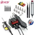 Новая паяльная станция SMD JCD 8898pro 2 в 1 паяльник горячего воздуха ЖК-цифровой дисплей bga печатной платы IC ремонт
