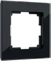 Рамка из стекла на 1 пост Werkel Favorit W0011108 черный