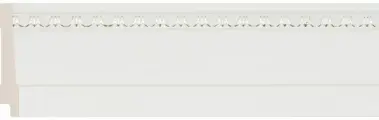 Плинтус декоративный Cosca 90, слоновая кость. Набор 4шт.
