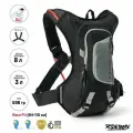 Рюкзак-гидропак USWE RAW 8L Hydration Pack (3L), Carbon Black, Race Fit (S-XL / 84-110)