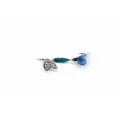 Блесна вращающаяся MEPPS Bug 1.5г №00 #Iron blue