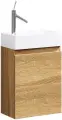 Тумба с раковиной Aqwella ЛеонМР Т4/DS дуб сонома