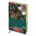 Ежедневник недатированный А5 136 л, кожзам, Greenwich Line Night garden. Dark persian, 1 шт