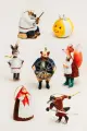 Набор елочных игрушек Сказка Колобок, 7 персонажей