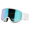 Маска горнолыжная SALOMON Aksium 2.0 White/Multilayer Mid Blue S2 (uni: one size)