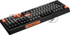 Игровая клавиатура проводная Defender Atomic Force GK-005 RU, чер/сер,108кн+FN, радуж,1.5м
