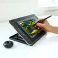 Huion Kamvas Pro 12 графический планшет, with a stand