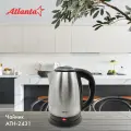 Чайник электрический Atlanta ATH-2431, черный/серебристый