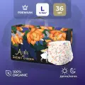 Подгузники-трусики Bebetour Alice's Secret Garden 4, размер L (9-14 кг.), 36 штук