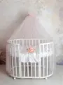 Балдахин для детской кроватки из фатина