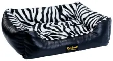 PRIDE лежак прямоугольный Зебра 70 х 60 х 23 см (1 шт)