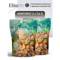 Наполнитель для кошачьего туалета впитывающий силикагель ELITECAT Chrysolite Green Tea, 7.6л, КОМПЛЕКТх2шт