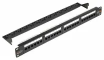Патч-панель NIKOMAX (NMC-RP24UD2-AN-1U-BK)