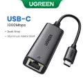 Адаптер UGREEN USB 3,0 Ethernet, USB 2,0 Сетевая карта к RJ45 Lan для ПК Windows 10 Xiaomi Mi Box 3/S Nintendo Switch Ethernet USB
