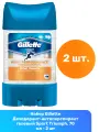 Gillette Дезодорант-антиперспирант гелевый Sport Triumph, 70 мл - 2 шт