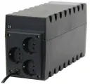 ИБП Powercom RPT-600AP мощность: 600 Ва/360 Вт, кол-во розеток: 3, черный