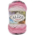 Пряжа Alize Пряжа Alize Burcum Batik белый-серый-розовый (1602), 100%акрил, 210м, 100г, 5шт, 100 % акрил, 100 г, 210 м, 5 шт., 1602