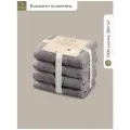 Estia Мартос комплект полотенец 50х80-4 хлопок, светло-серый 500 г/м2, 4 пр.