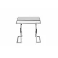 Стол журнальный Garda Decor KFG130 Стол журнальный зеркальный, нерж. сталь хром 57*41*55см арт. KFG130