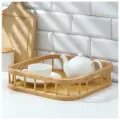 Поднос квадратный Доляна Jungle, 30,5×30,5 см, бамбук