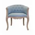Низкое кресло Mak-interior Kandy light blue