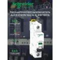 Автоматический выключатель Schneider Electric 16А 1п В 6кА, Acti9 iC60N A9F78116