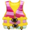 Жилет спасательный 'FAPASHI' размер XS, яркий розово-желтый, неопрен/пенополиэтилен