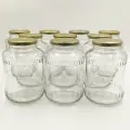Набор Банка стеклянная для консервирования, варенья, меда и грибов (под твист-офф 82мм) 1.5л венгерка, с крышкой - 10 шт