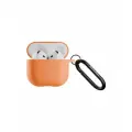 Чехол на AirPods 4 Native Union ACTIVE CASE с карабином, цвет: абрикосовый