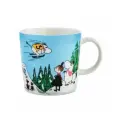 Moomin Кружка Arabia 2024 Winter/Ski Jumping 300 мл (Из Финляндии)