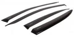 Дефлекторы окон Voron Glass Corsar Lifan X60 2012-2018. Ветровики на Лифан Х60, накладные 4 шт.