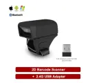 Беспроводной кольцевой сканер штрих-кодов Bluetooth 1D/2D 2D ccd scanner