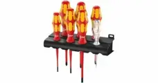 Набор отверток диэлектрический Wera Kraftform Plus 160 IS/7 Rack 006480