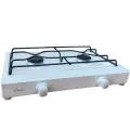 Плита кухонная настольная газовая FLAMA TNG 3201 W белый, 2 конфорки