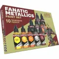 Набор акриловых красок Army Painter Fanatic Metallics Set по 18 мл