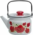 Чайник ЭТ-75003 Красные маки 2.5л