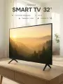 Телевизор безрамочный смарт 32 с Wi-Fi Android 14