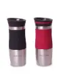 Термокружка 380мл из нержавеющей стали с TPR-вставкой