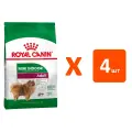 ROYAL CANIN MINI INDOOR LIFE ADULT для взрослых собак маленьких пород живущих дома 0,5 кг х 4 шт