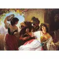 Пазлы 2000 деталей Орлов П. Ф. Октябрьский праздник в Риме
