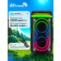 Колонка с 2мя микрофонами ElTRONIC 30-72 CRAZY BOX 1000Вт с блютус , FM, TWS