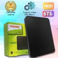Внешний жесткий диск 6ТБ Toshiba Canvio Basics, USB 3.0, черный