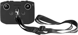 Защитный силиконовый чехол пульта DJI RC-N1 + ремешок (Чёрный)