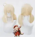 Парик для косплея карнавальный Кли / Klee из аниме Геншин Импакт / Genshin Impact