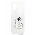 Lagerfeld для iPhone 14 чехол PC/TPU Choupette Fun Hard Transparent